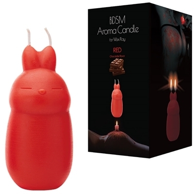 BDSMアロマキャンドル レッド (チョコレート)