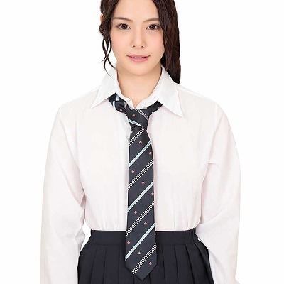 きゅん可愛スクールネクタイ ネイビー