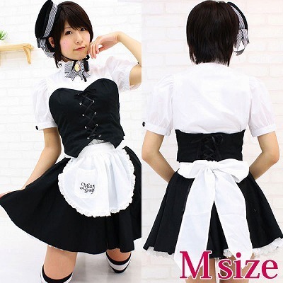 Newミアカフェ・ミアリラミニ制服(立て襟) M