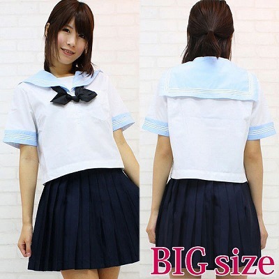キリスト系女学院の学生服(夏服) BIG