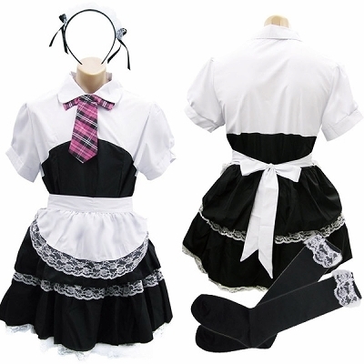 男の娘のコス メイドさん